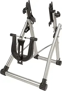 Bike Wheel Truing Stand Aluminum Alloy Material Bike Rimming Station Foldable for Most Bike Models,Bicycles and Spare Parts