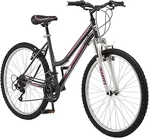 Mountain Sport Bike, 24 or 26 inch Mountain Bike for Youth and Adults, 18 Speed, Steel Frame, Knobby Tires, Front Suspension Fork, Twist Shifters, Linear Pull Brakes, Youth and Adult Bicycle